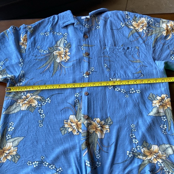 BREAKWATER Hawaiian Type Short Sleeve Shirt Rayon Size XL - Picture 7 of 11